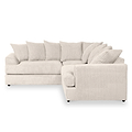 Bletchley Cream Jumbo Cord Corner Couch