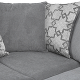 Hudson-corner-sofa-charcoal-cushions-pewter from Roseland Furniture