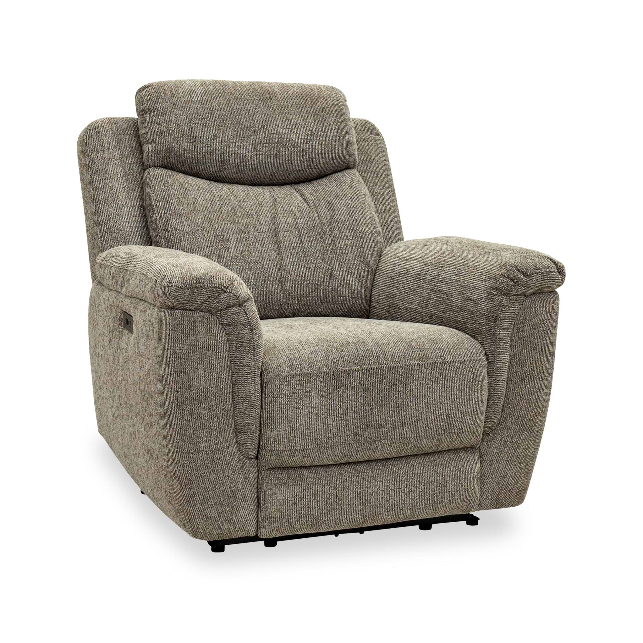 Hadlow Power Recliner Armchair Pebble from Roseland Furniture