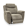 Hadlow Power Recliner Armchair Pebble from Roseland Furniture