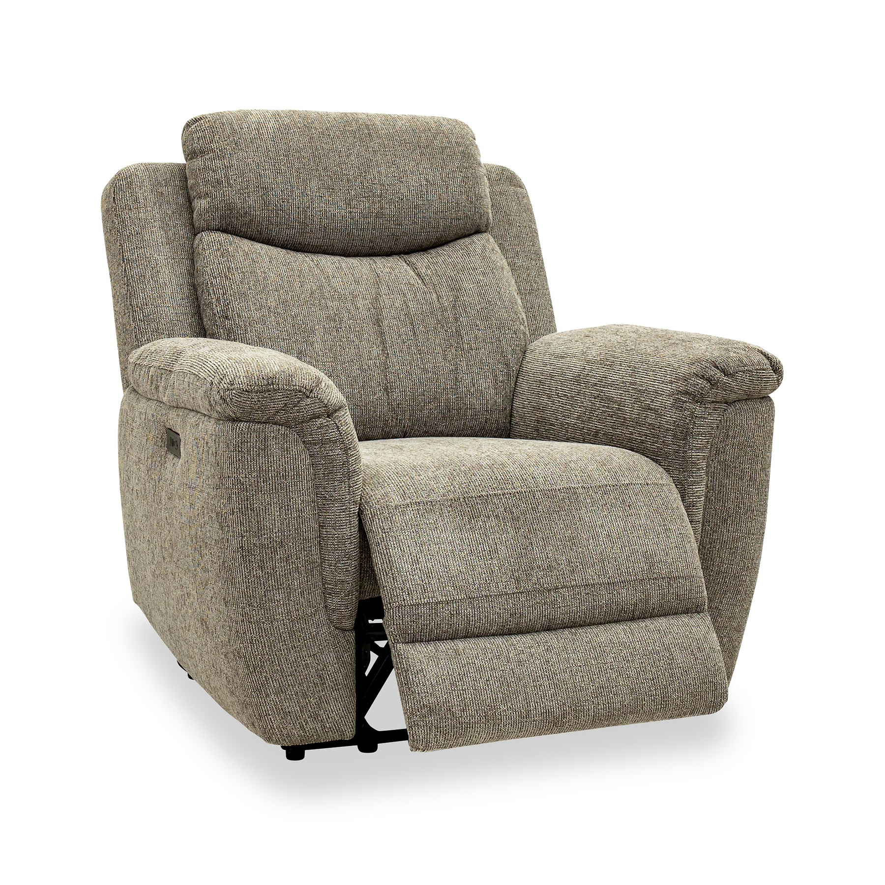 Hadlow Power Recliner Armchair Pebble from Roseland Furniture