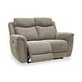 Hadlow Power Recliner 2 Seater Sofa Pebble from Roseland Furniture