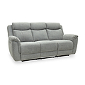 Hadlow Power Recliner 3 Seater Sofa With Console Grey from Roseland Furniture