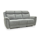 Hadlow Power Recliner 3 Seater Sofa With Console Grey from Roseland Furniture