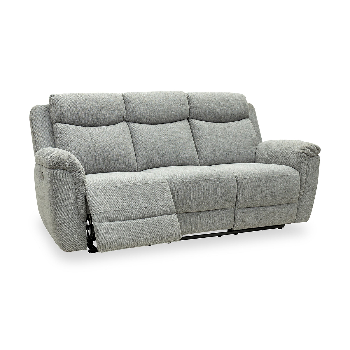 Hadlow Power Recliner 3 Seater Sofa With Console Grey from Roseland Furniture