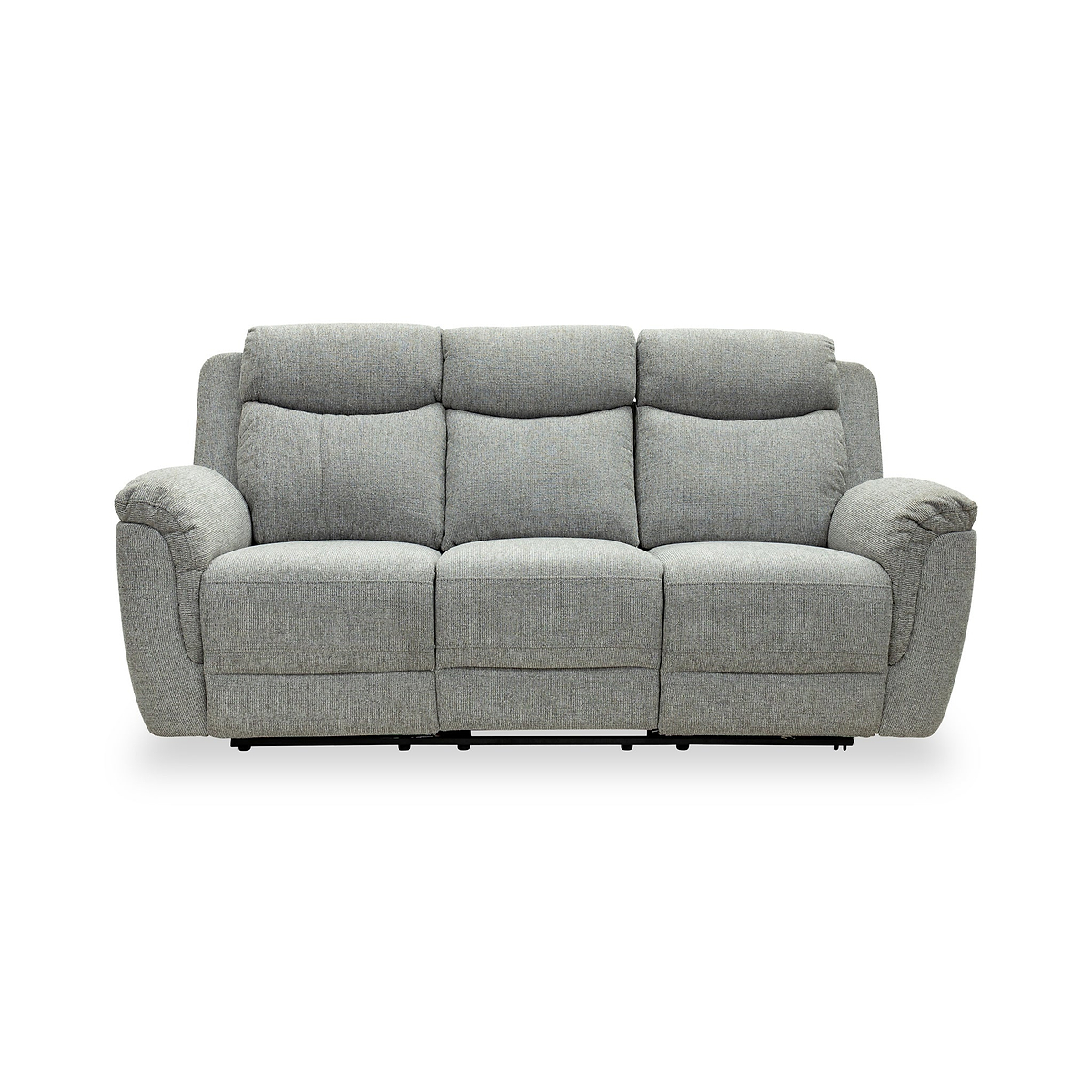 Hadlow Power Recliner 3 Seater Sofa With Console Grey from Roseland Furniture
