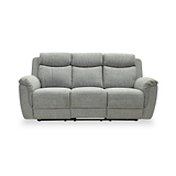 Hadlow Power Recliner 3 Seater Sofa With Console Grey from Roseland Furniture