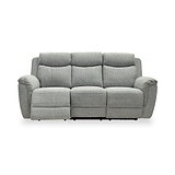 Hadlow Power Recliner 3 Seater Sofa With Console Grey from Roseland Furniture