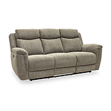 Hadlow Power Recliner 3 Seater Sofa With Console Pebble from Roseland Furniture
