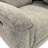Hadlow Power Recliner 3 Seater Sofa With Console Pebble from Roseland Furniture