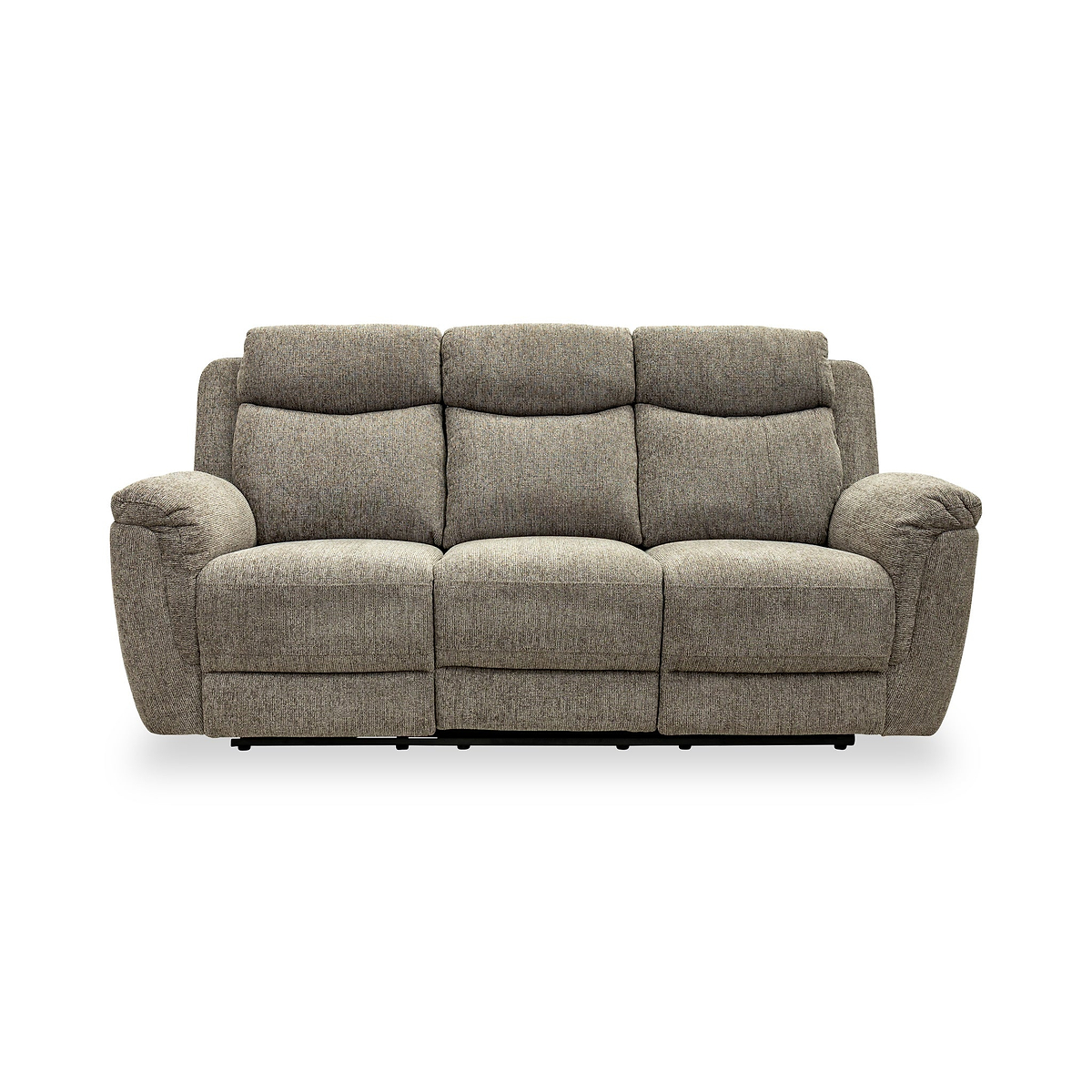 Hadlow Power Recliner 3 Seater Sofa With Console Pebble from Roseland Furniture