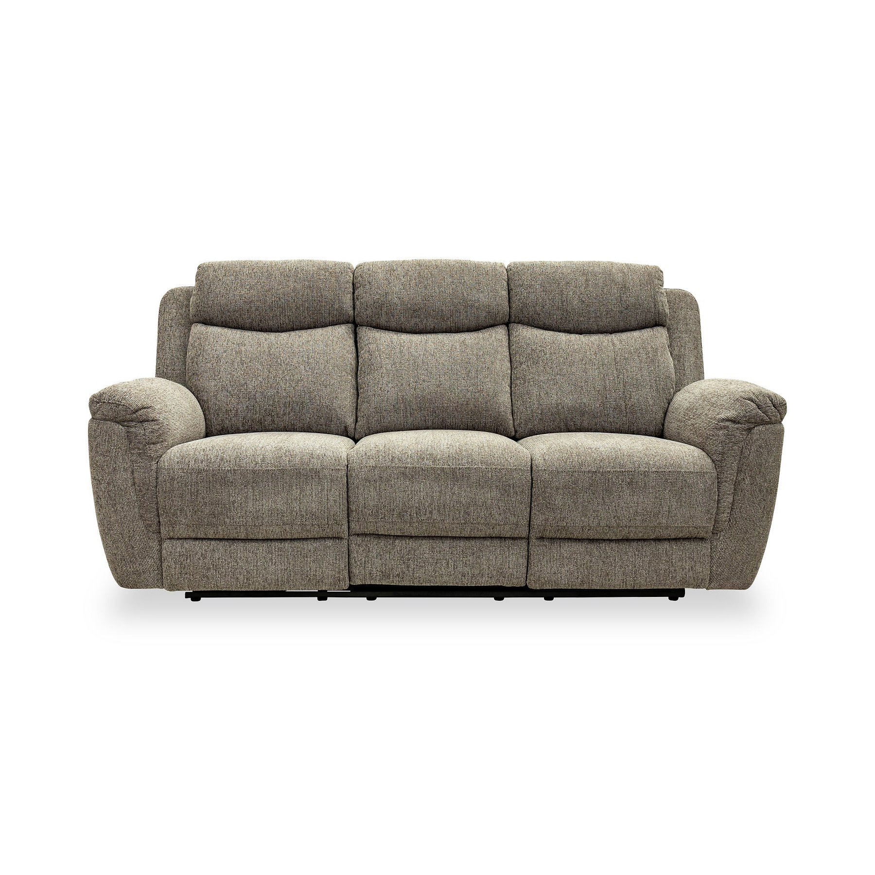 Hadlow Power Recliner 3 Seater Sofa With Console Pebble from Roseland Furniture