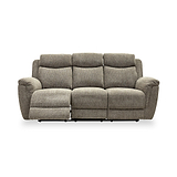 Hadlow Power Recliner 3 Seater Sofa With Console Pebble from Roseland Furniture