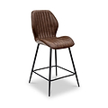 Aubette Faux Leather Bar Stool from Roseland Furniture