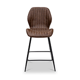 Aubette Faux Leather Bar Stool from Roseland Furniture