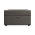 Edison Storage Footstool Asphalt Dims from Roseland Furniture