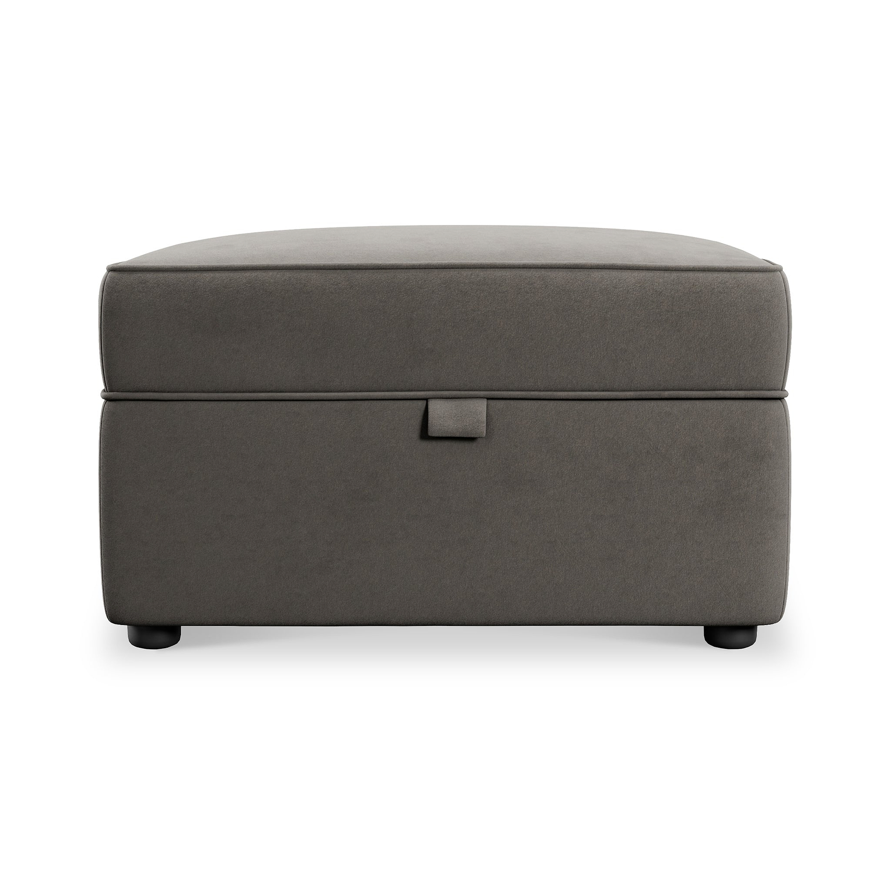 Edison Storage Footstool Asphalt Dims from Roseland Furniture