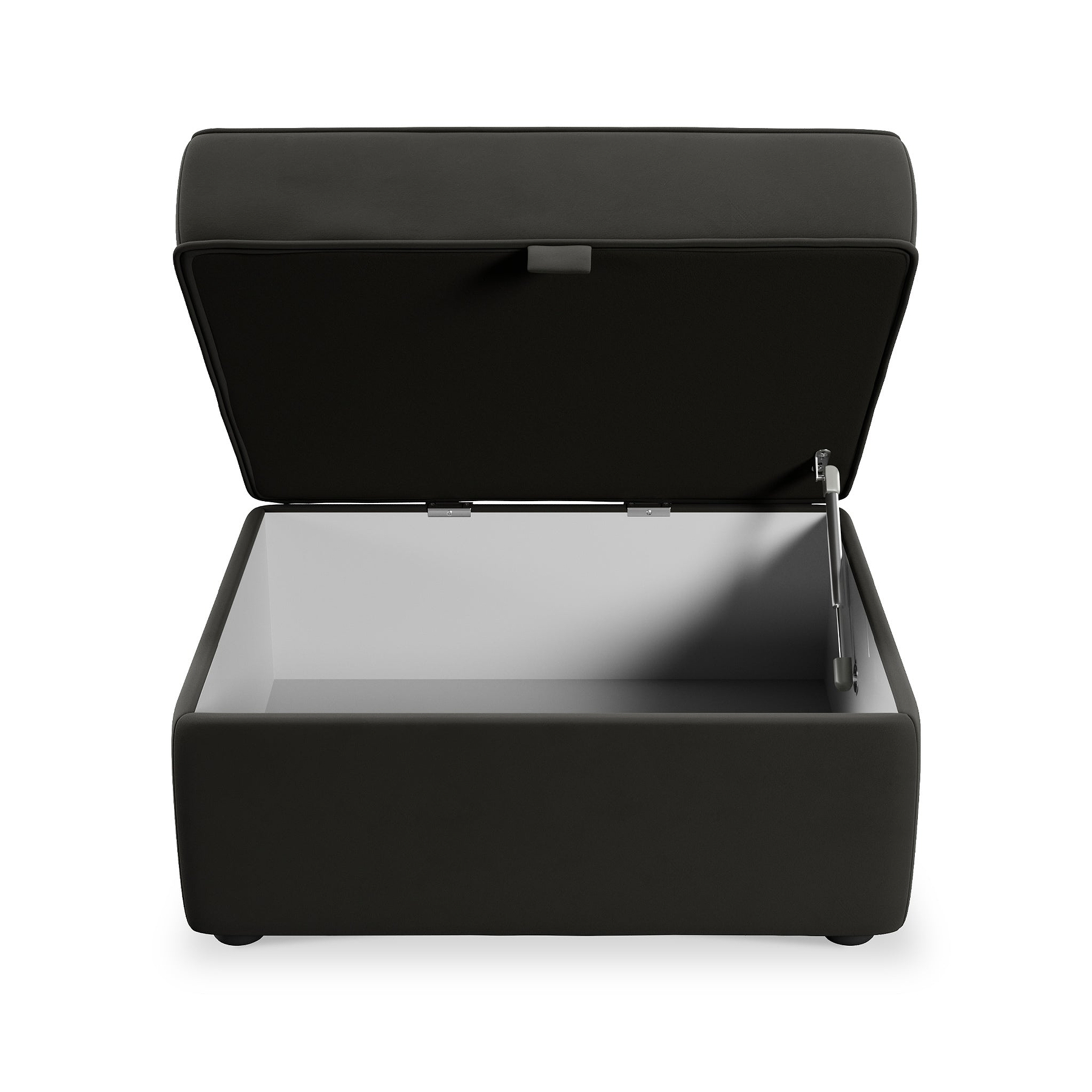 Edison Storage Footstool Black from Roseland Furniture