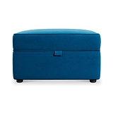 Edison Storage Footstool Marine from Roseland Furniture