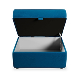 Edison Storage Footstool Marine from Roseland Furniture