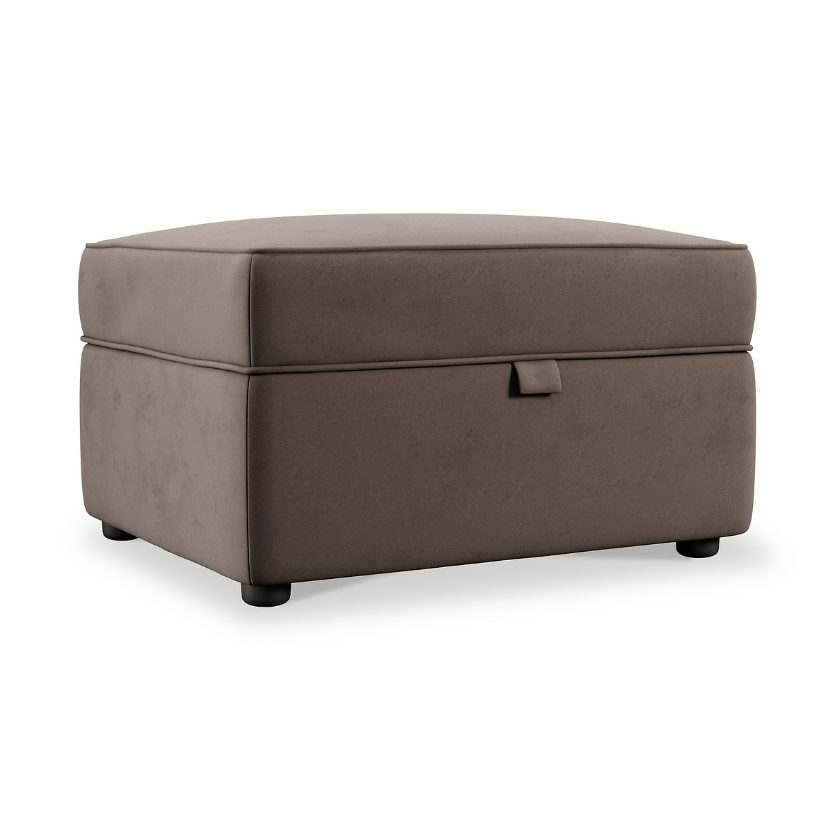 Edison Storage Footstool Mole from Roseland Furniture