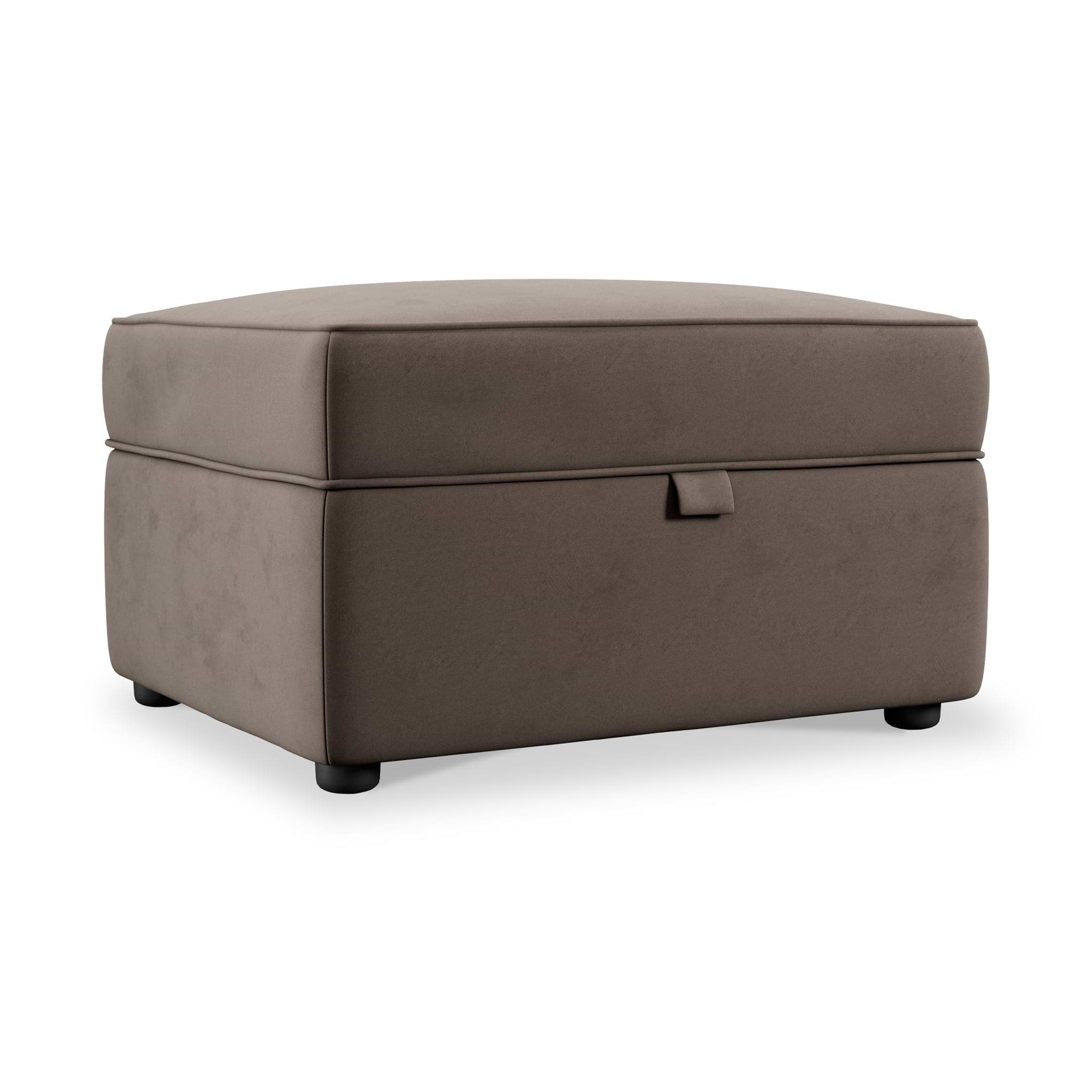 Edison Storage Footstool Mole from Roseland Furniture