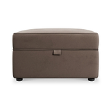 Edison Storage Footstool Mole from Roseland Furniture