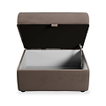 Edison Storage Footstool Mole from Roseland Furniture