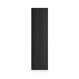 Callo Fluted Full Hanging Wardrobe Matt Black from Roseland Furniture