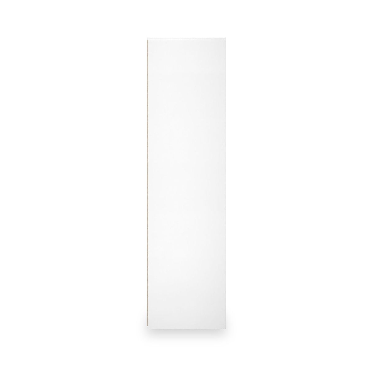 Callo Fluted Full Hanging Wardrobe Matt White from Roseland Furniture