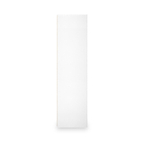 Callo Fluted Full Hanging Wardrobe Matt White from Roseland Furniture