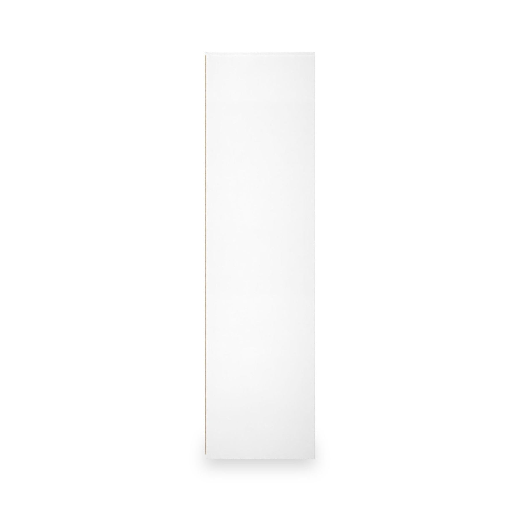 Callo Fluted Full Hanging Wardrobe Matt White from Roseland Furniture