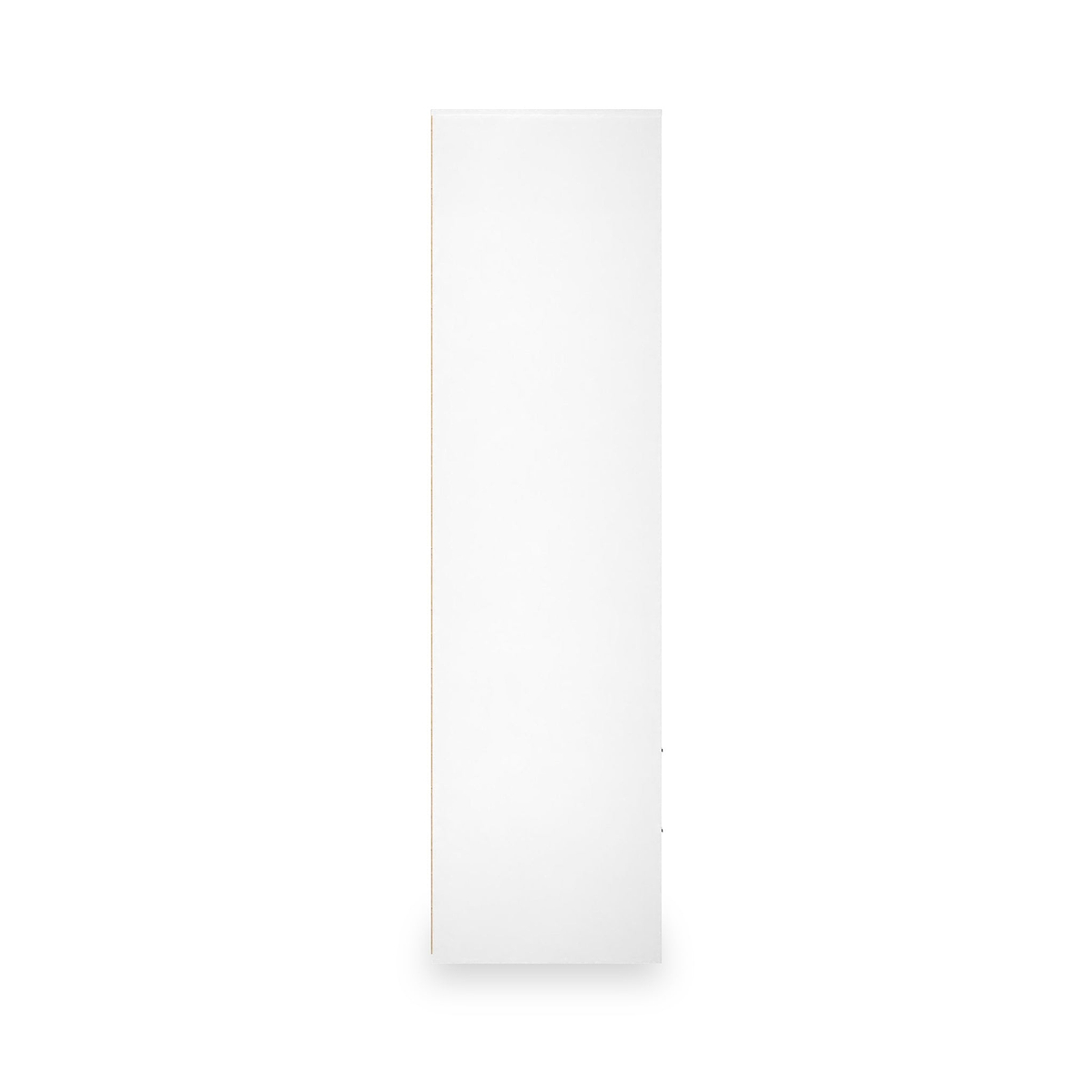 Callo Fluted Double Wardrobe With 2 Drawers Matt White from Roseland Furniture