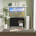 Callo Fluted 3 Drawer TV Unit Matt Black from Roseland Furniture