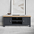 Farrow Charcoal Large 120cm TV Unit from Roseland