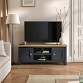 Farrow Charcoal Large 120cm TV Unit from Roseland