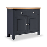 Farrow Charcoal 2 Door Small Sideboard from Roseland Furniture