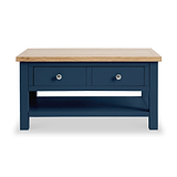 Farrow Navy Coffee Table from Roseland Furniture