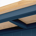 Farrow Navy Blue Small  Bookcase