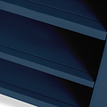 Farrow Navy Blue Small  Bookcase