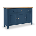 Farrow Navy Large Sideboard Cabinet by Roseland Furniture