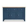 Farrow Navy Large Sideboard Cabinet by Roseland Furniture