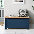 Farrow Navy Blanket Box from Roseland Furniture