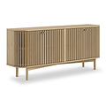 Finch Oval Slatted Large Sideboard from Roseland Furniture