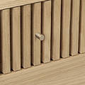 Finch Oval Slatted 3 Drawer Chest from Roseland Furniture
