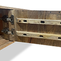 Enzo Geometric Mango Wood Large TV Unit