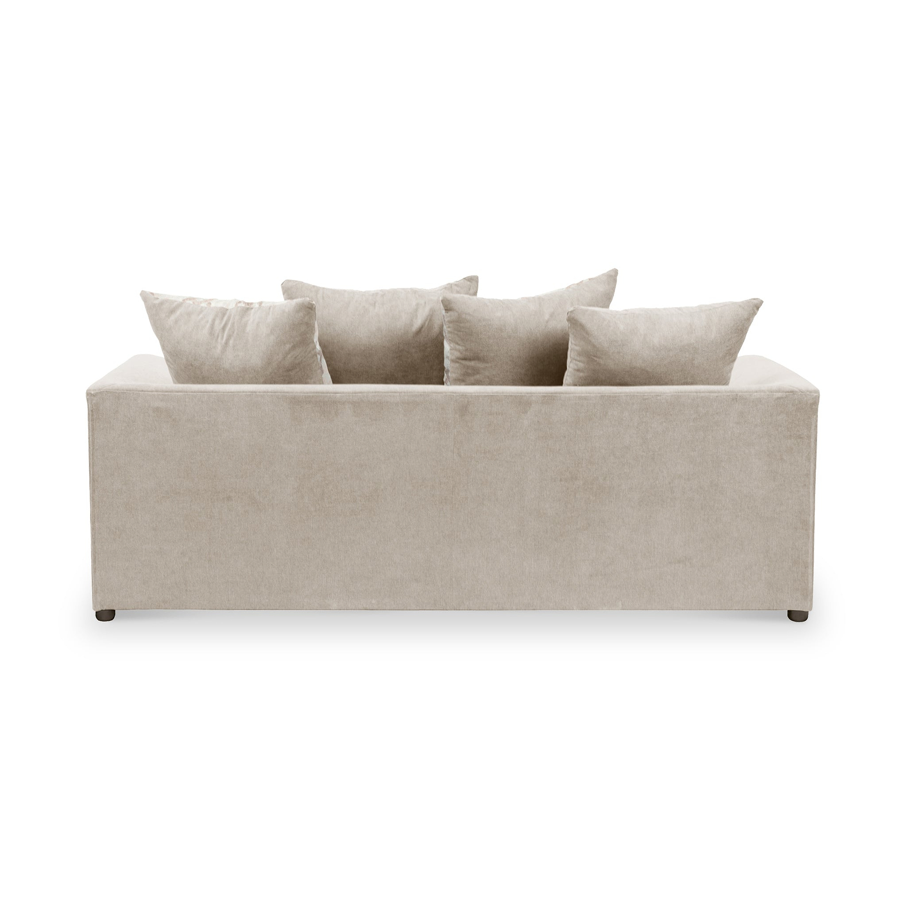 Fernley-3-seater-sofa-taupe-cushions-stone from Roseland Furniture