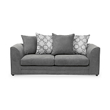 Fernley-3-seater-sofa-charcoal-cushions-pewter from Roseland Furniture