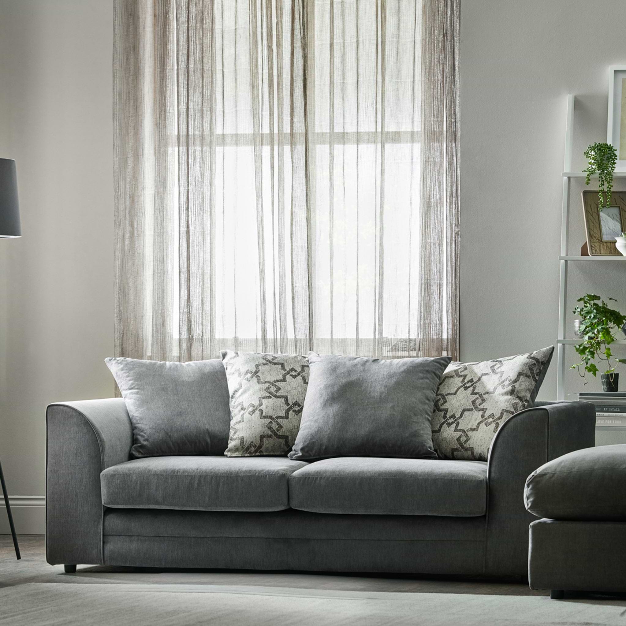 Fernley-3-seater-sofa-charcoal-cushions-pewter from Roseland Furniture