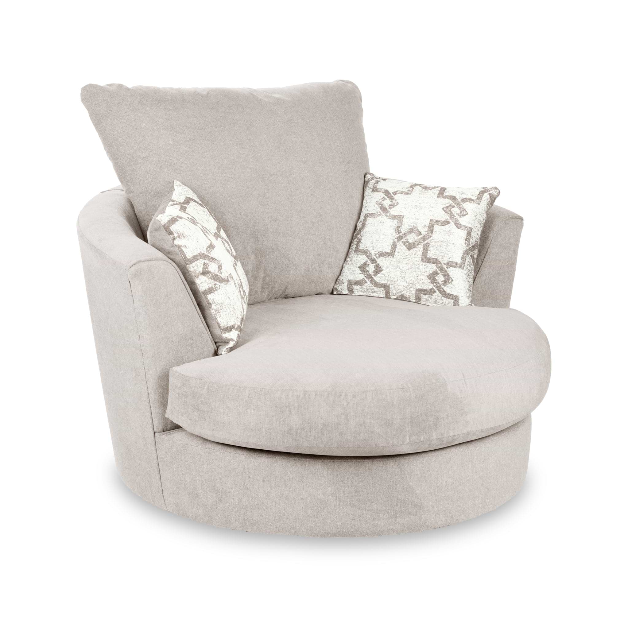 Fernley-swivel-armchair-stone from Roseland Furniture